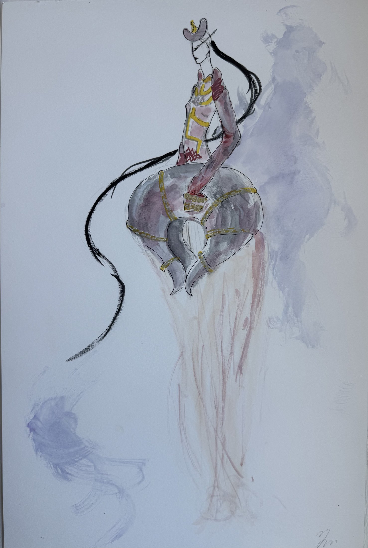 Fashion illustration — selected project image