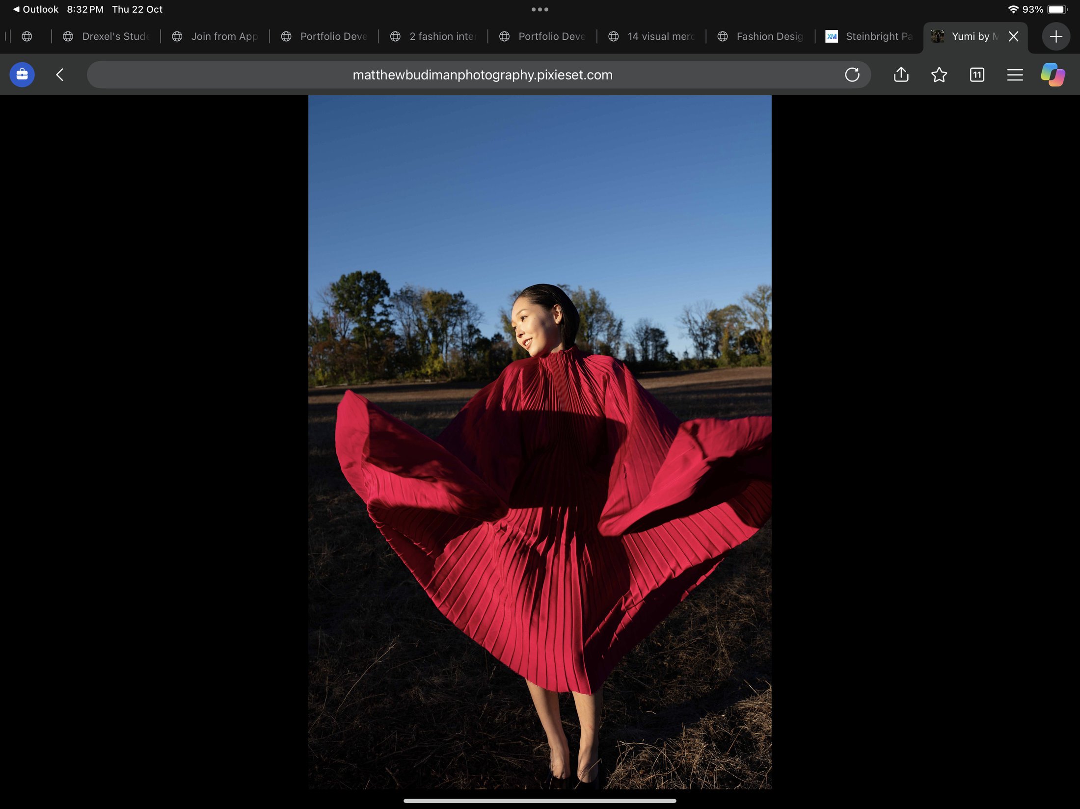 Outdoor fashion photography, 01