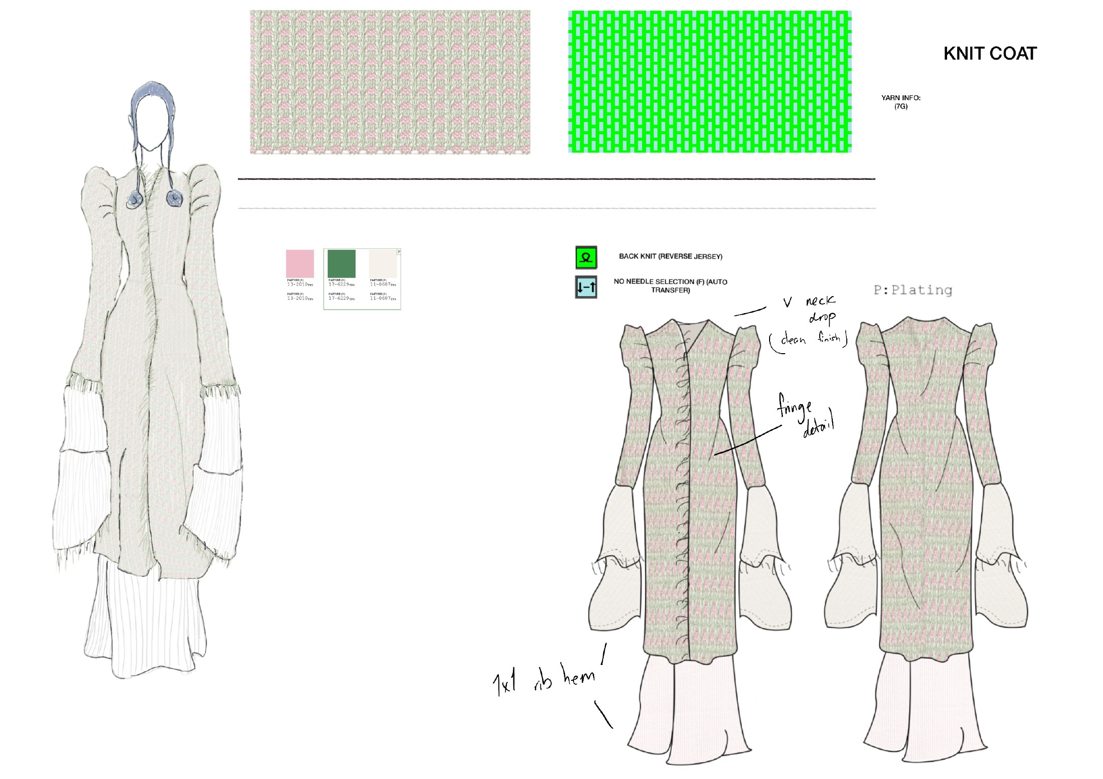 Technical design & pattern research — selected project image
